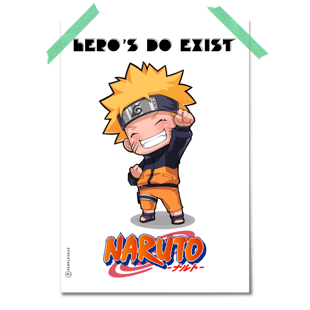 Naruto Chibi Poster Perplexeus